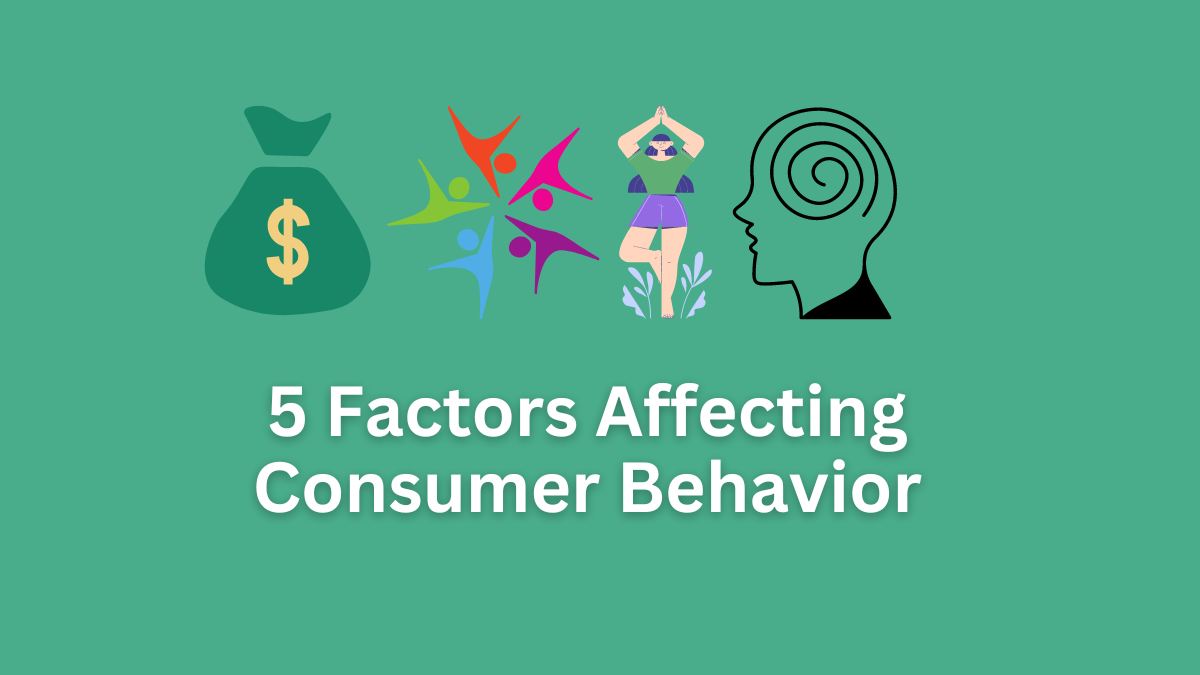 factors affecting consumer behavior