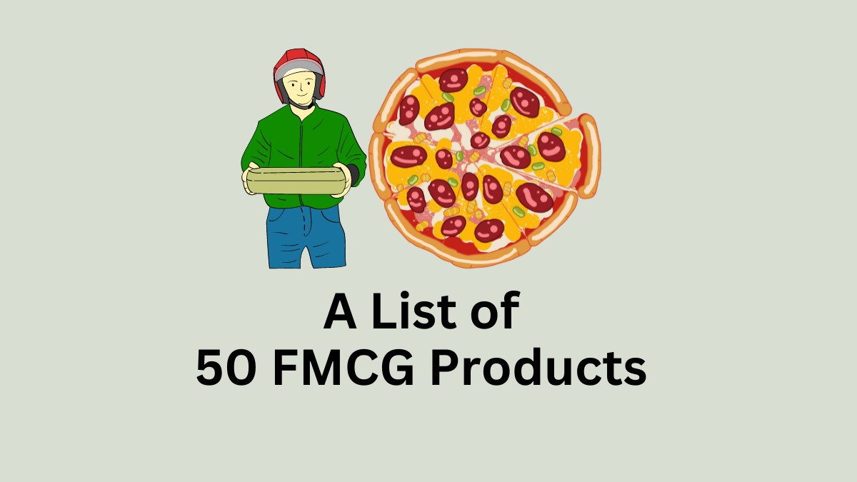 a list of 50 FMCG Products