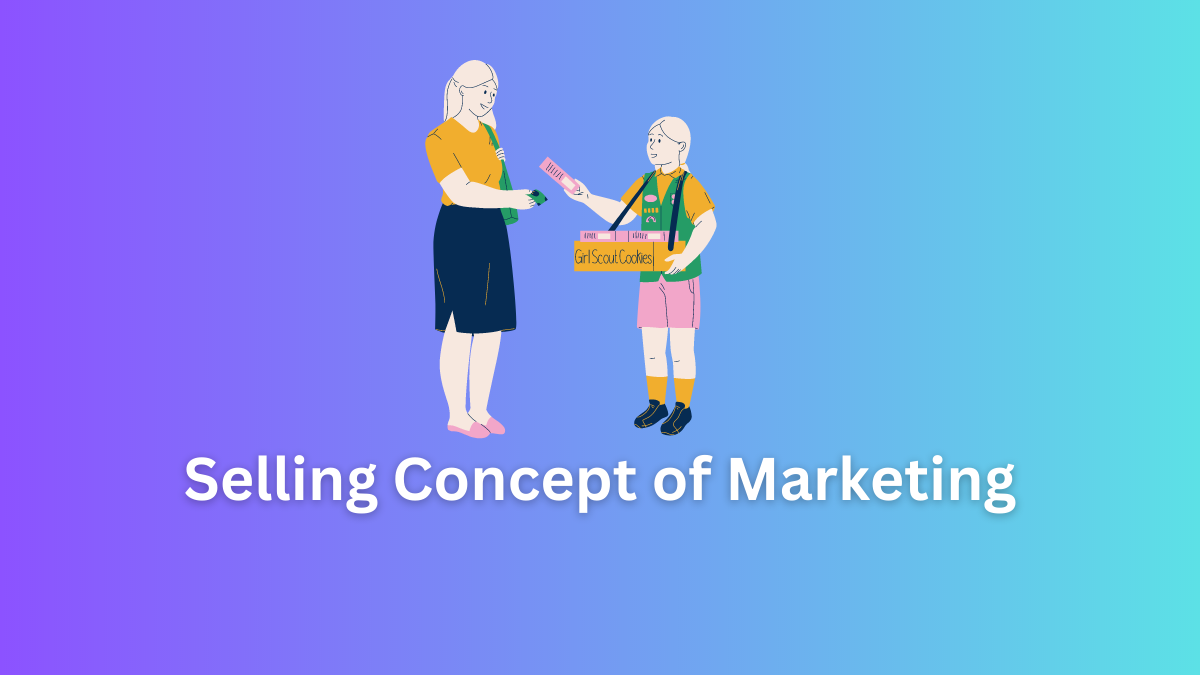 selling concept of marketing